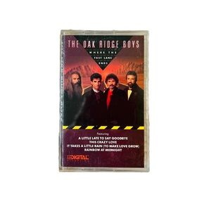Vtg.’87-MCA Records-The Oak Ridge Boys-“Where The Fast Lane Ends”-Cassette-Used
